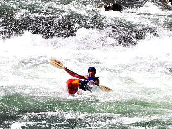 Kayaking Deschutes River